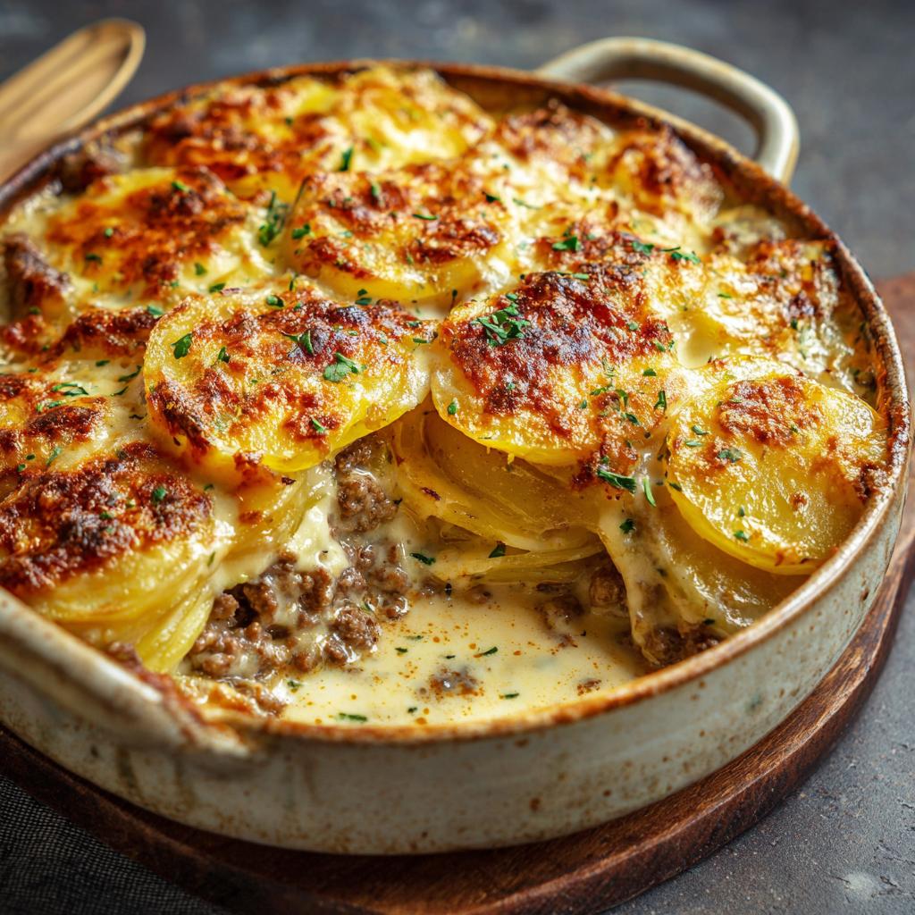 Fleisch Kartoffel Auflauf