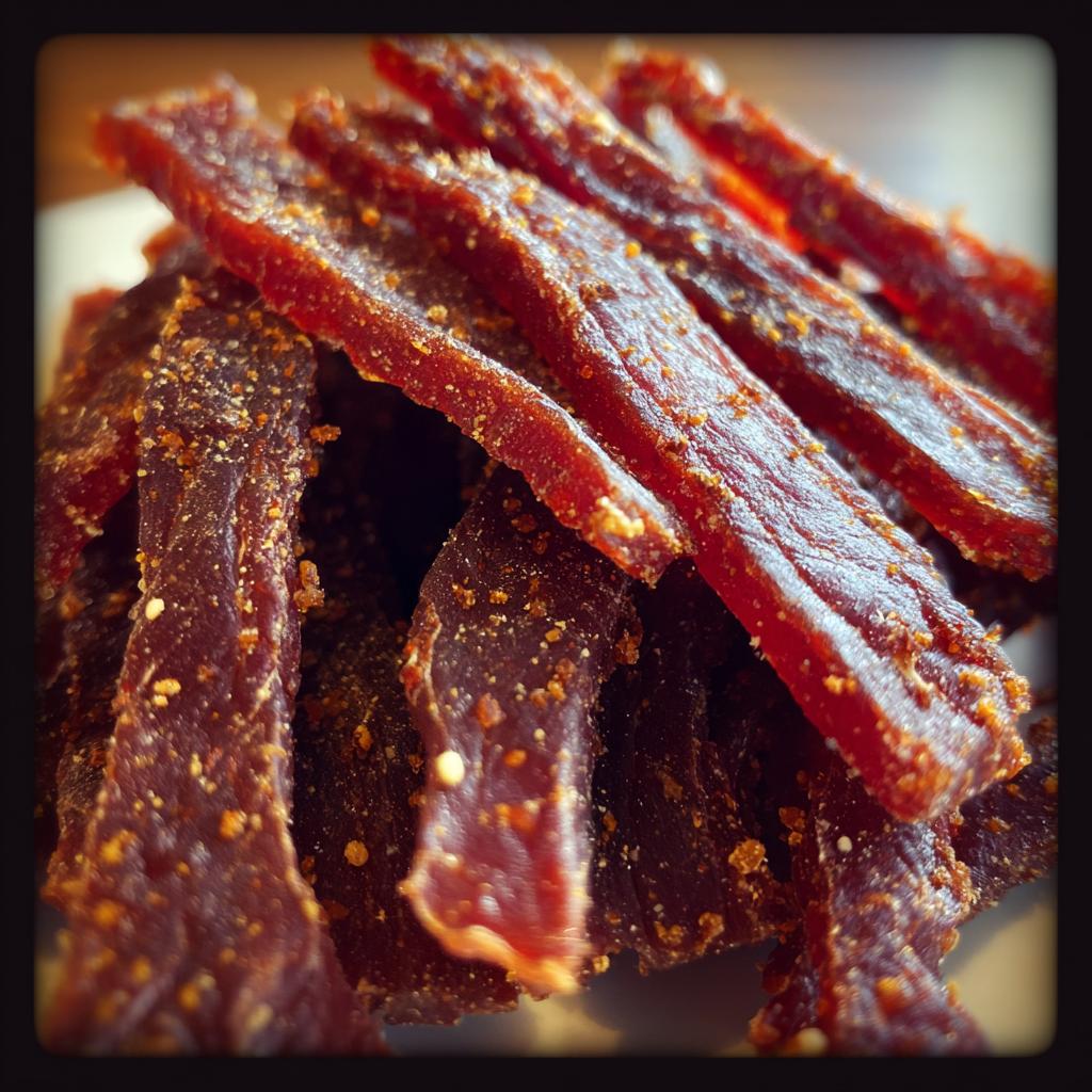 Fleisch Trocknen - detail 1