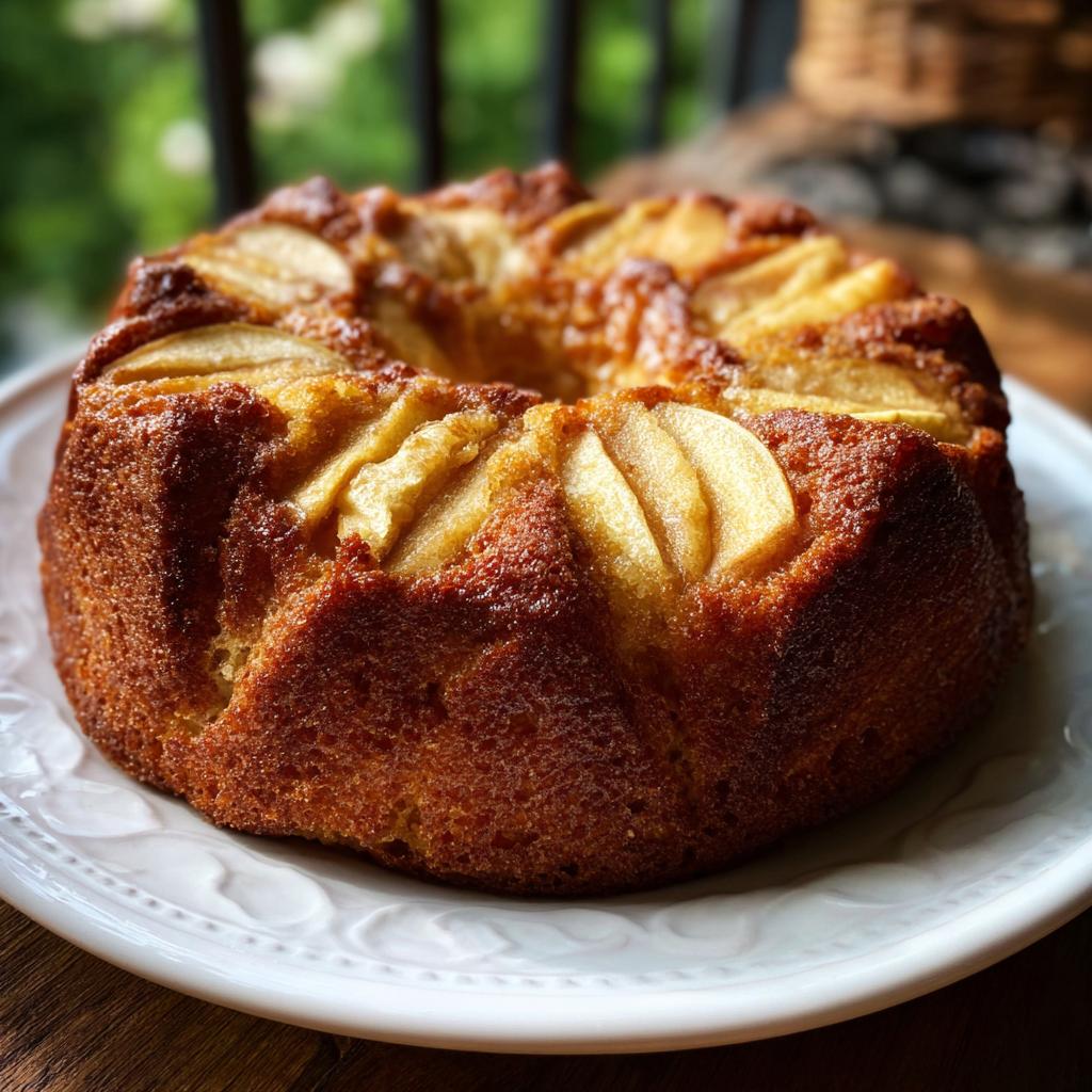 Fünf-Zutaten Apfelkuchen - detail 1