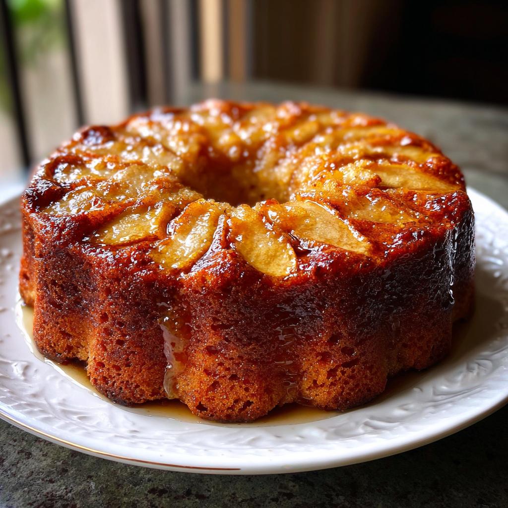 Fünf-Zutaten Apfelkuchen