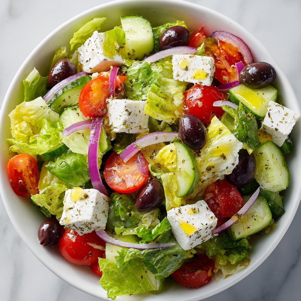Frischer Mediterraner Salat - detail 1