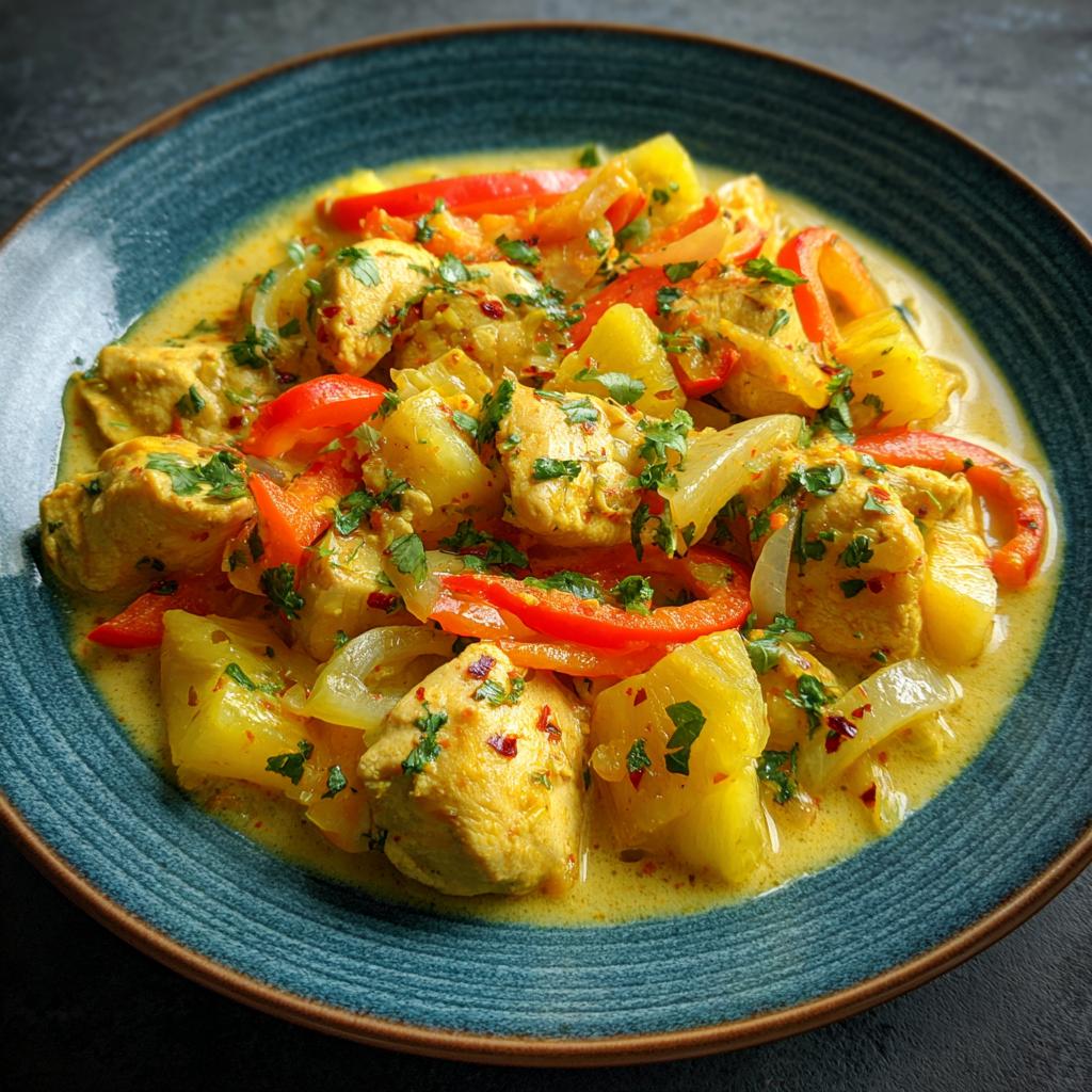 Fruchtiges Hühnchen-Curry - detail 1