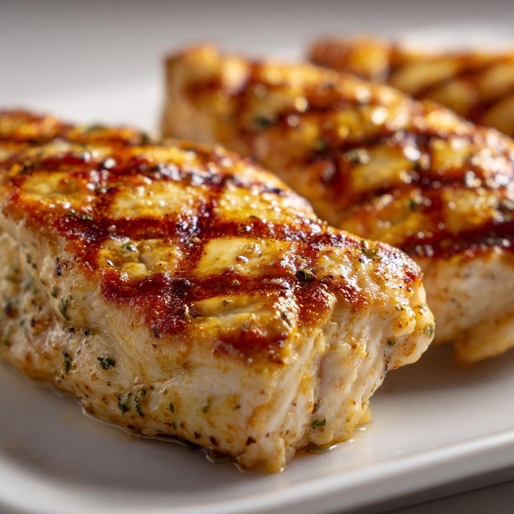 Gegrillte Hähnchenbrust auf dem OptiGrill - detail 1