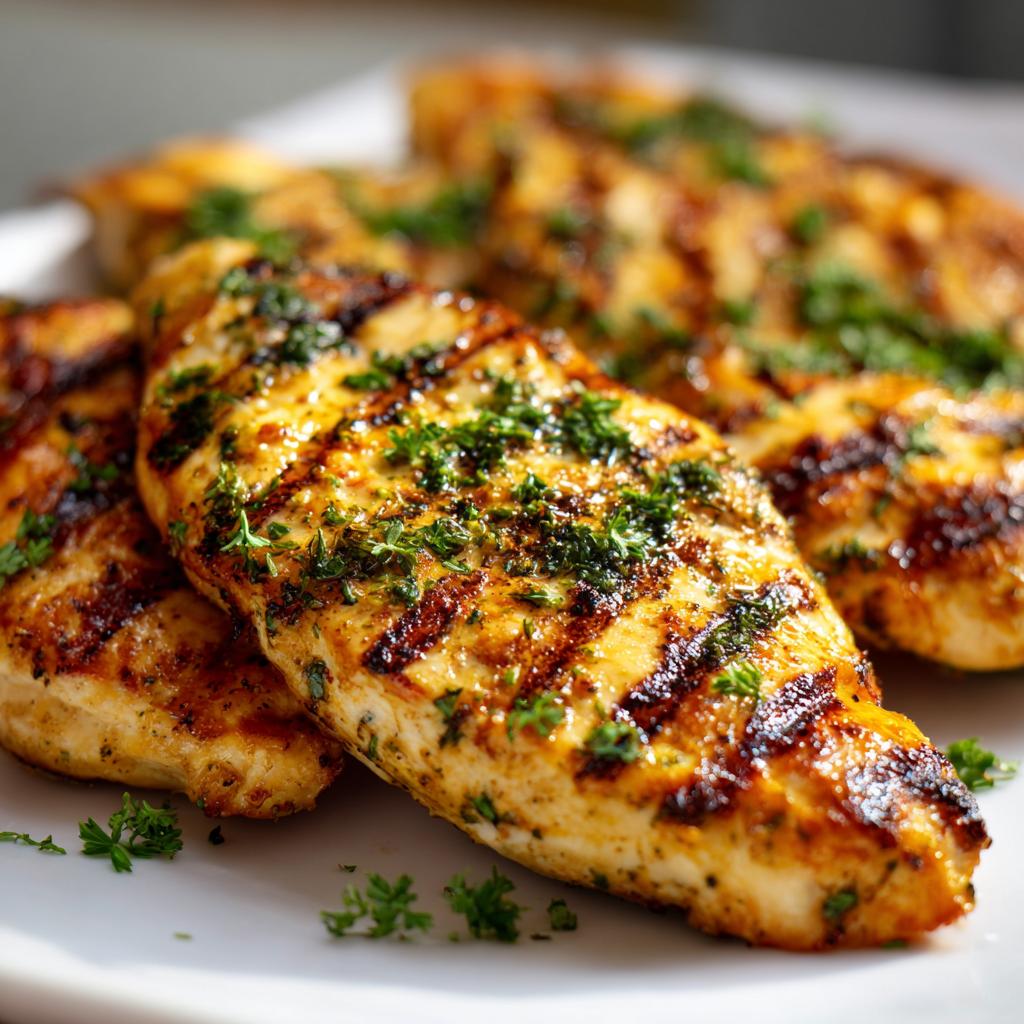 Gegrillte Hähnchenbrust