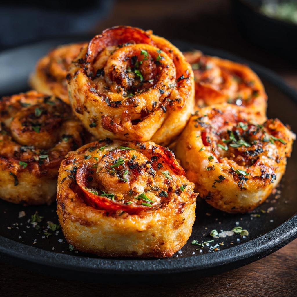 Gegrillte Pizza-Rollen - detail 1