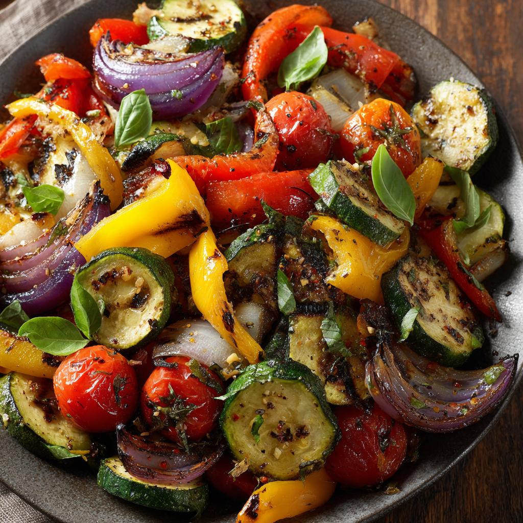 Gegrillter Gemüsesalat - detail 1