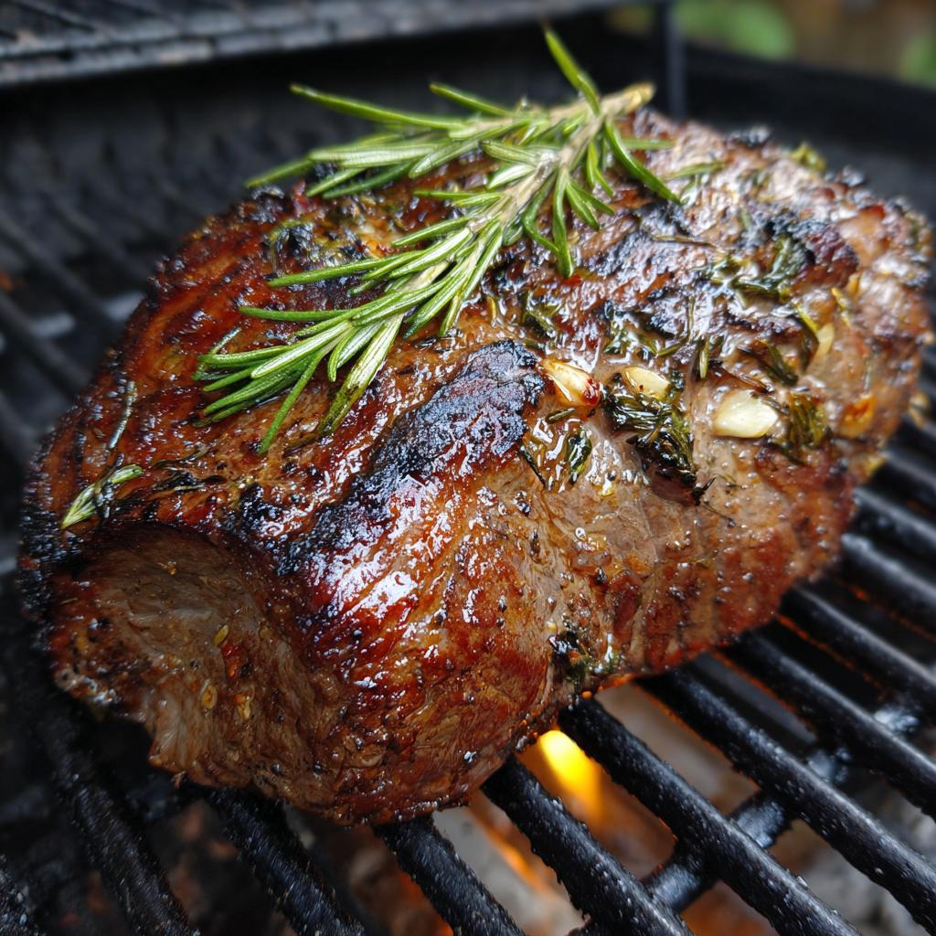 Gegrillter Rinderbraten - detail 1