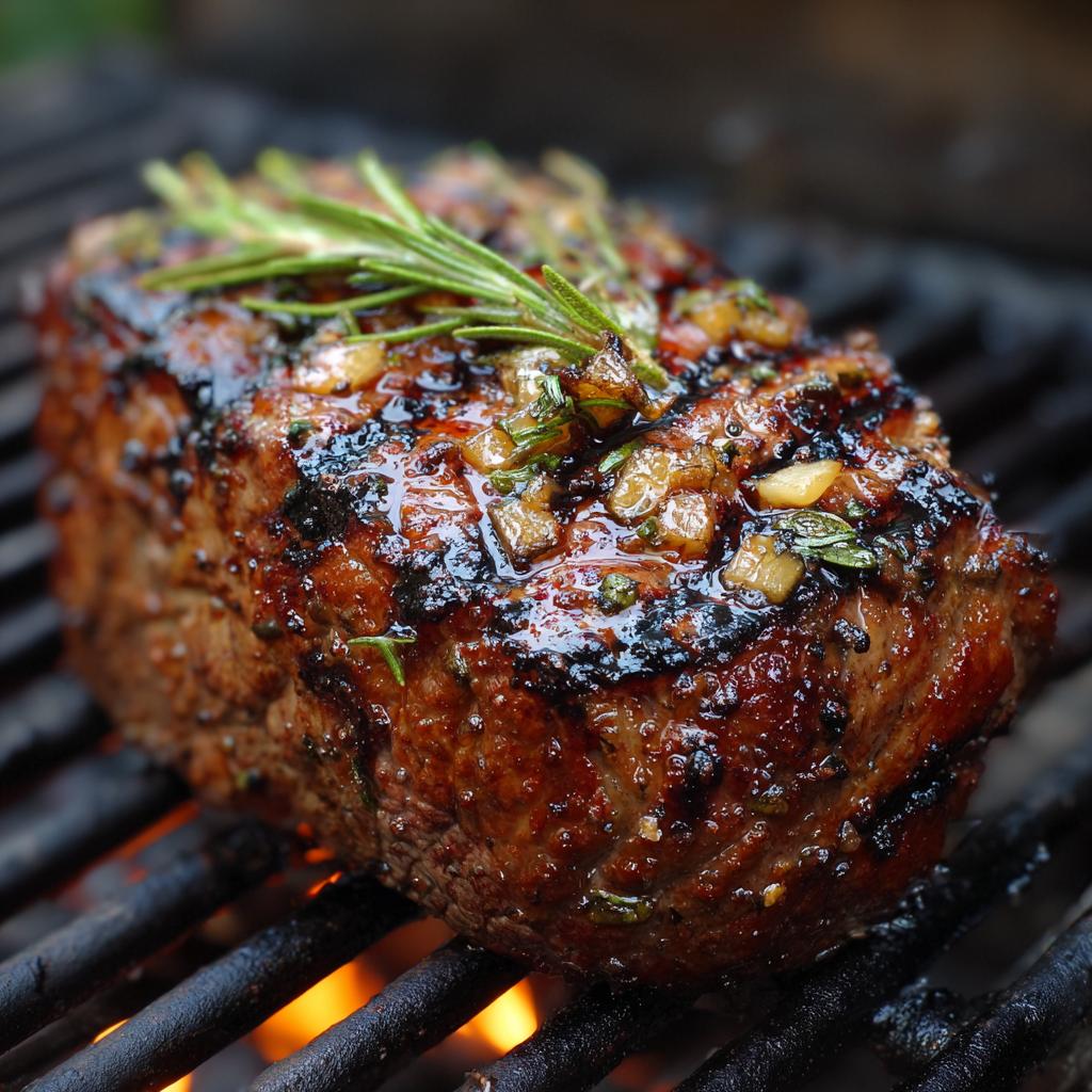 Gegrillter Rinderbraten