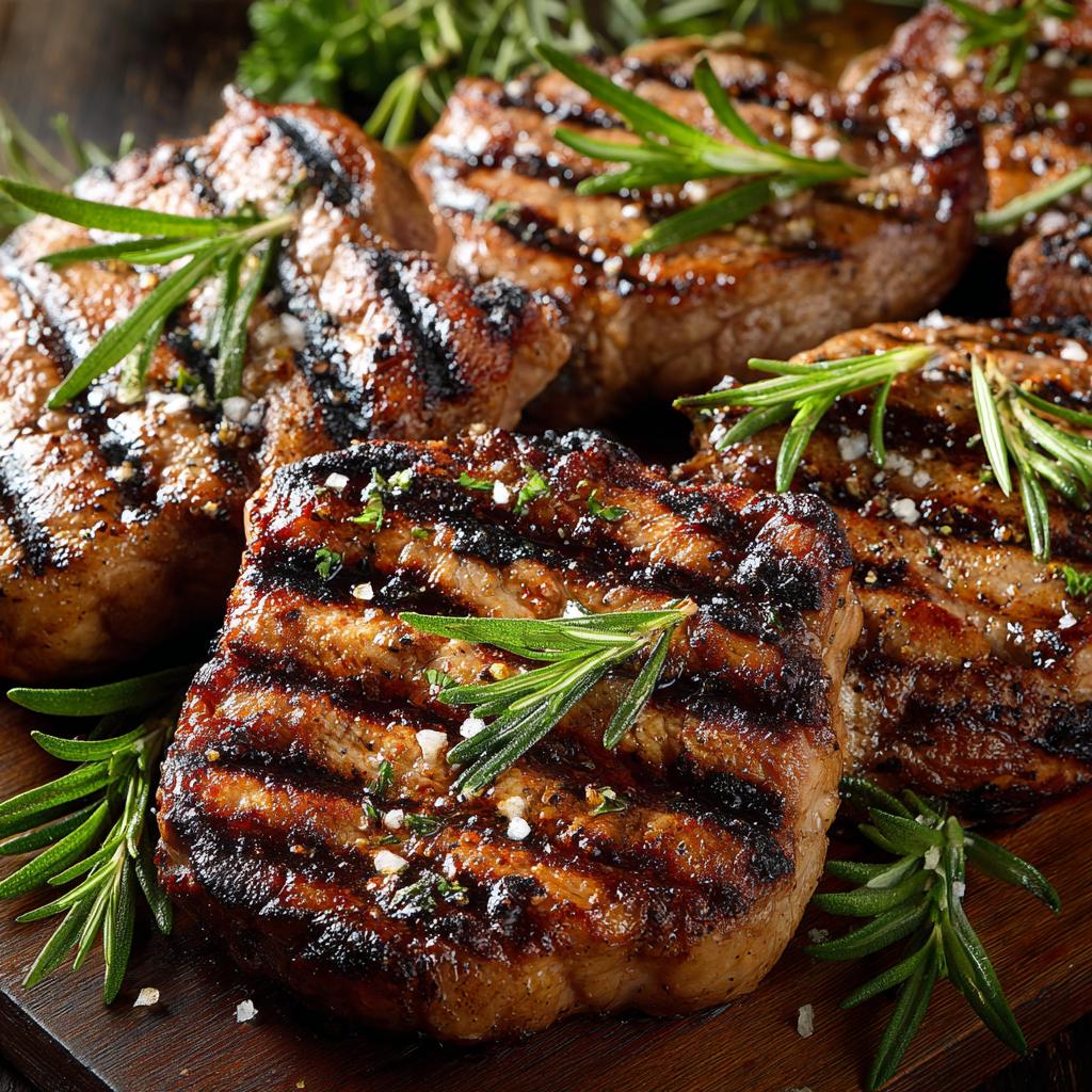 Gegrilltes Fleisch - detail 1