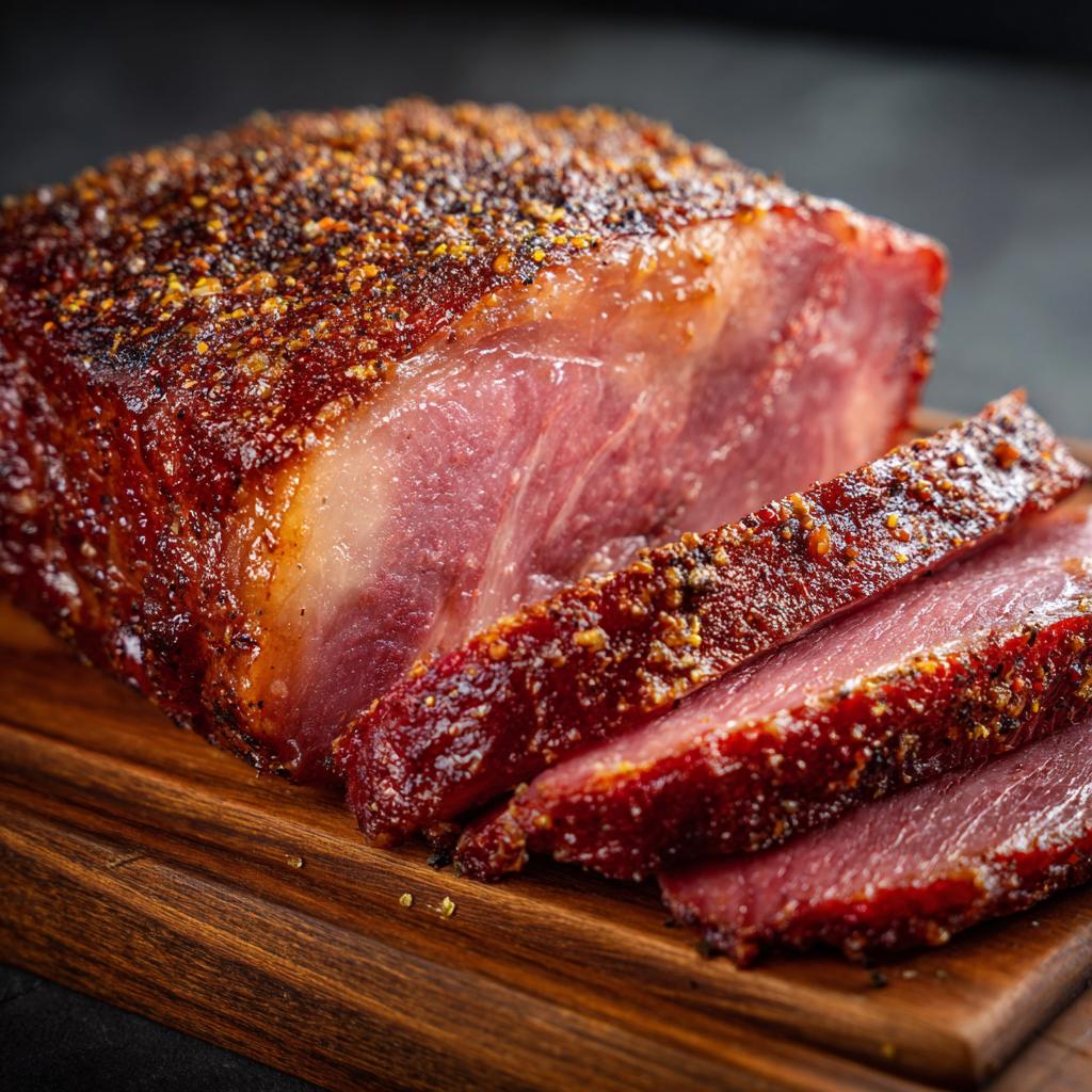 Geräuchertes Fleisch - detail 1