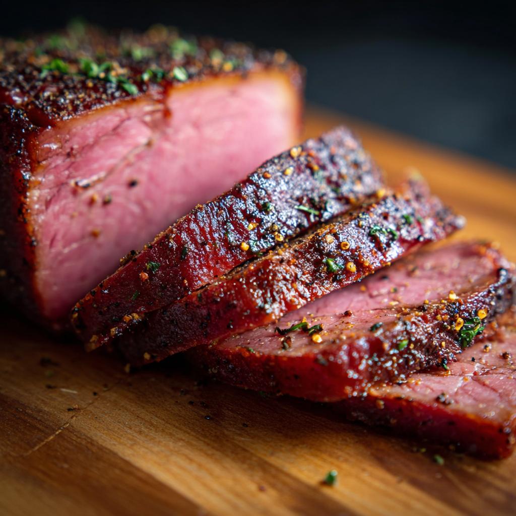 Geräuchertes Fleisch