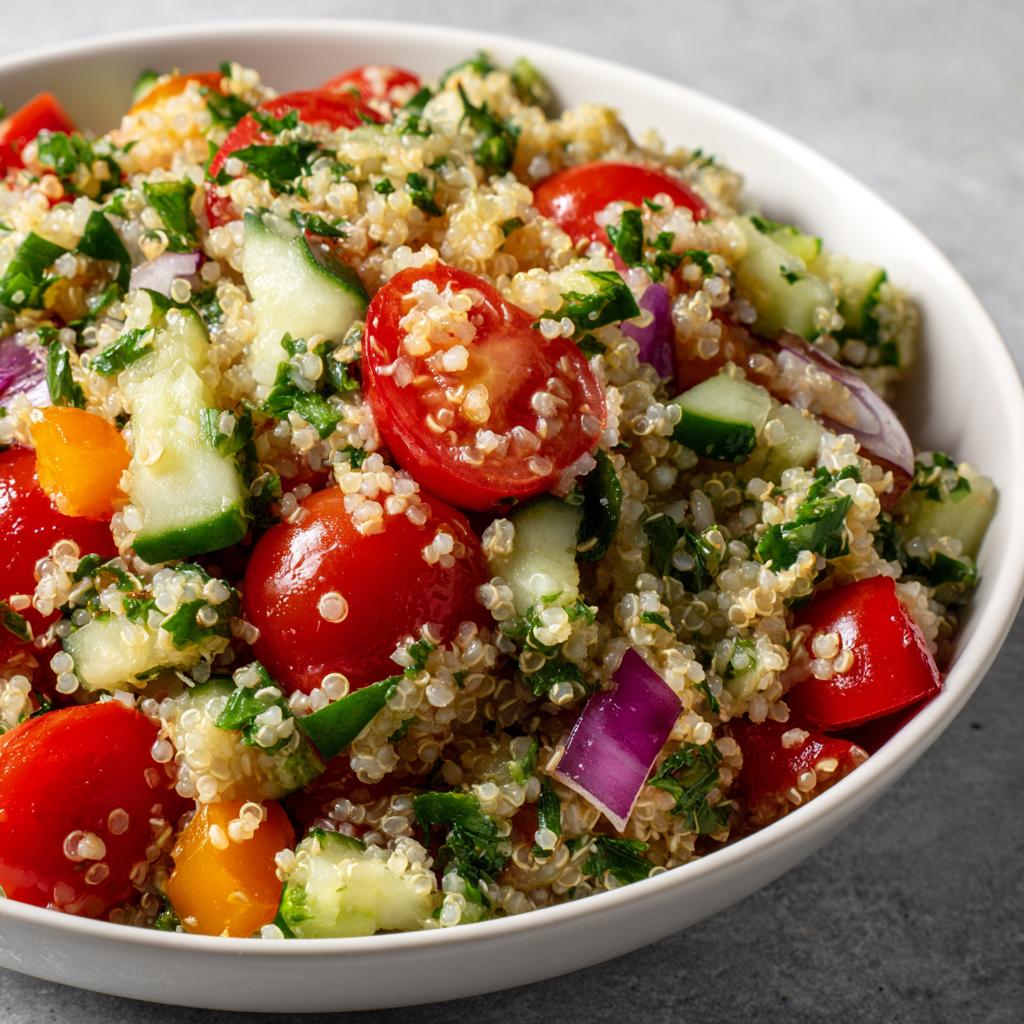 Gesunder Quinoa-Salat - detail 1