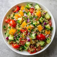 Gesunder Quinoa-Salat