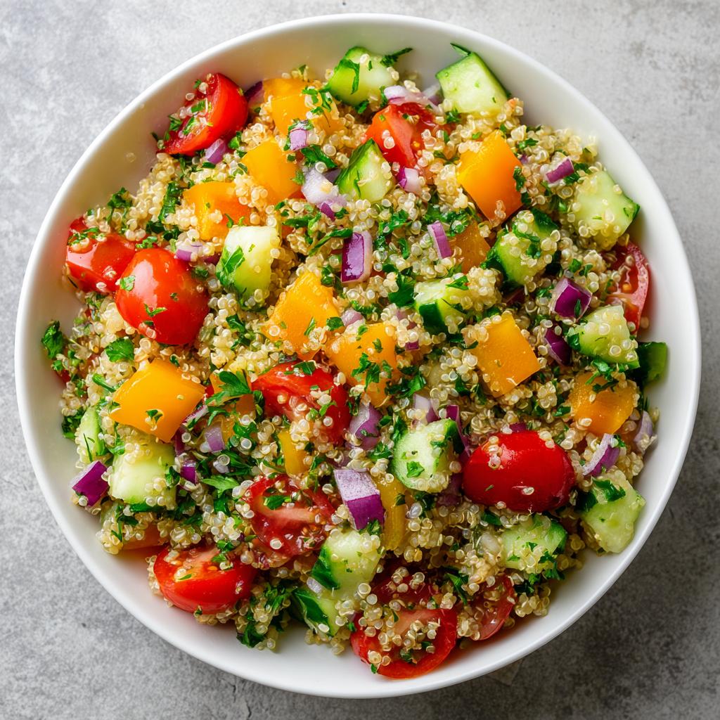 Gesunder Quinoa-Salat