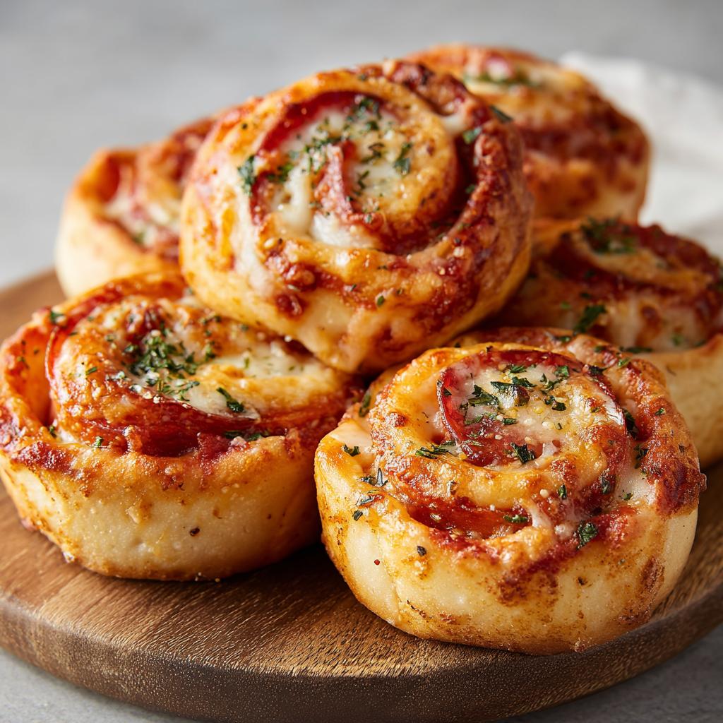 Glutenfreie Pizzarollen - detail 1