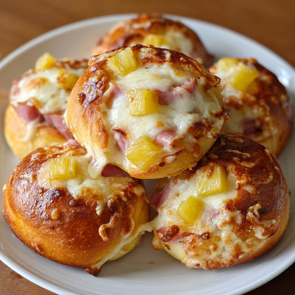 Hawaiian Pizza Rolls - detail 1