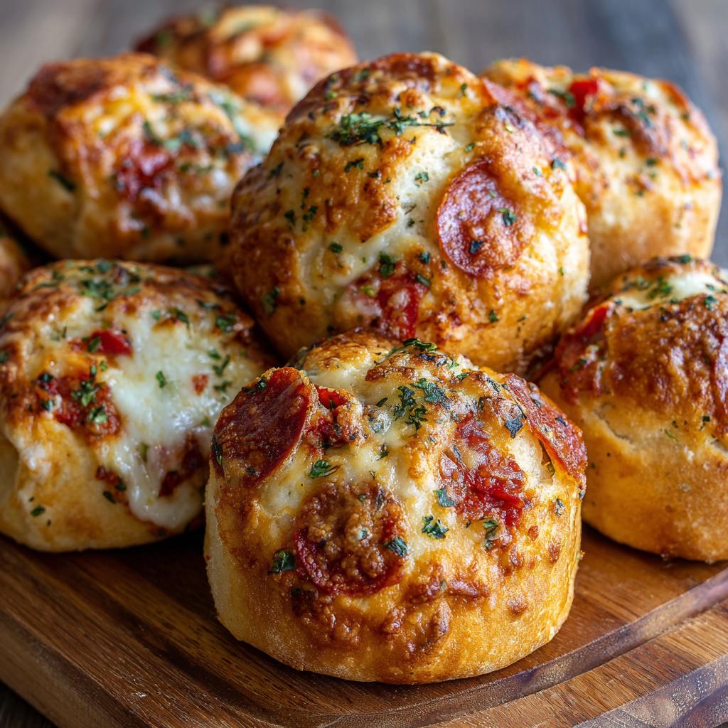 Herzhafte gefüllte Brötchen