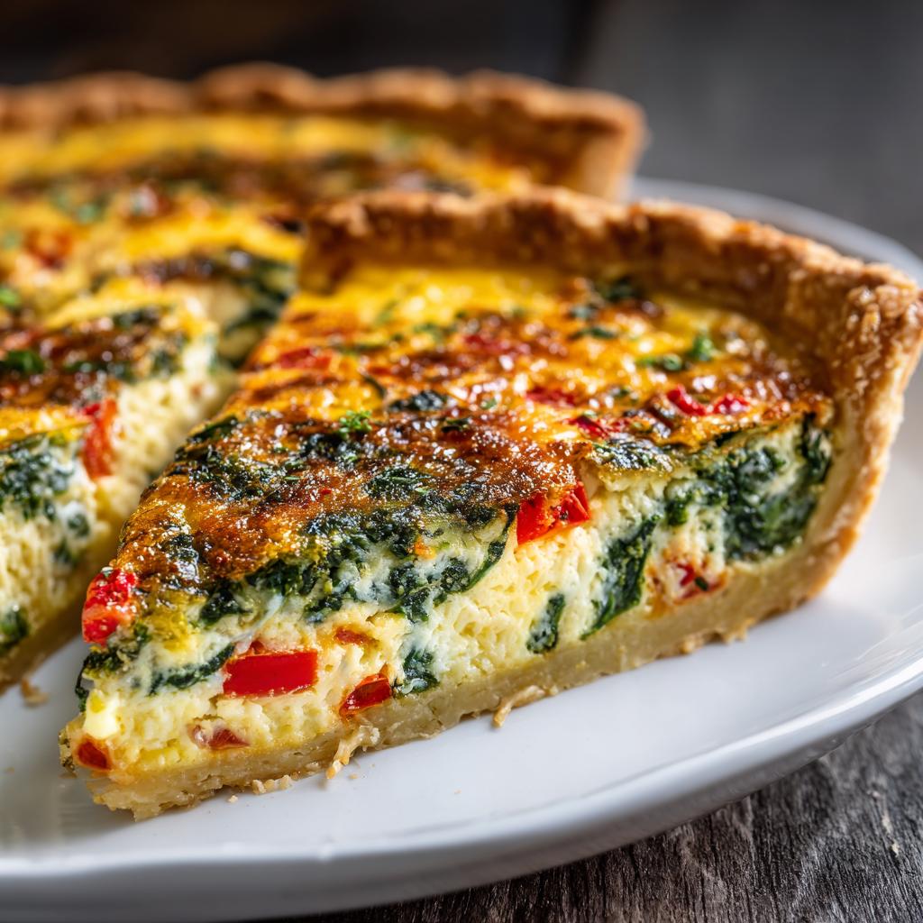 Herzhaftes Gemüse-Quiche