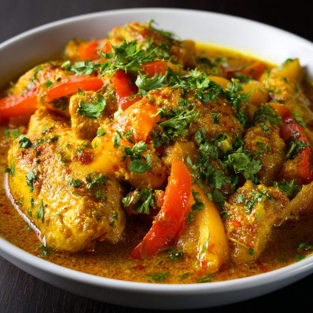 Hähnchen Curry Delight
