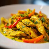 Hähnchen-Curry-Streifen