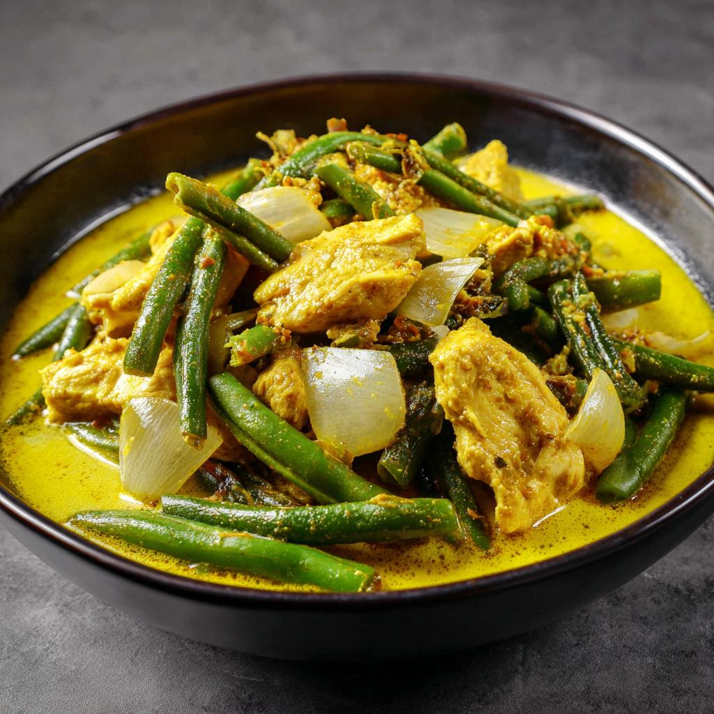 Hähnchen-Curry mit Bohnen - detail 1