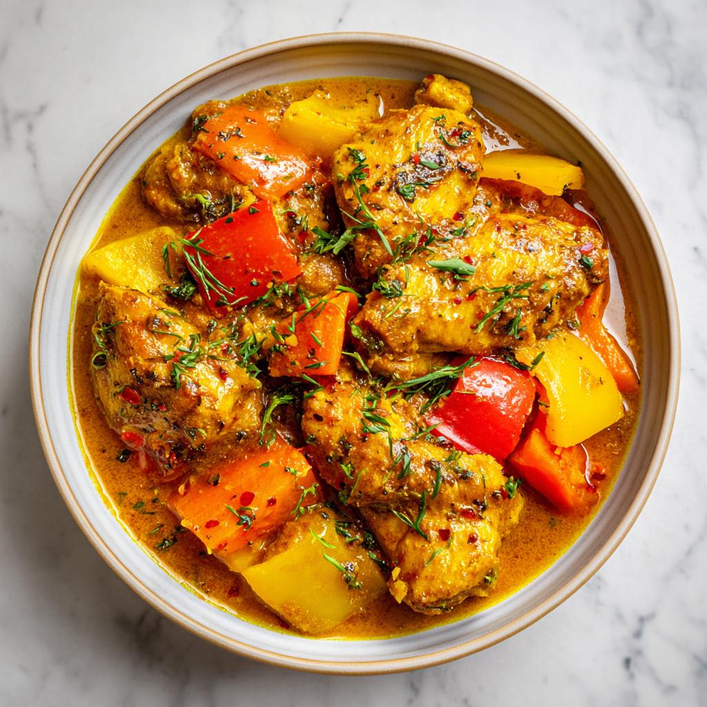Hähnchen-Curry mit Gemüse - detail 1