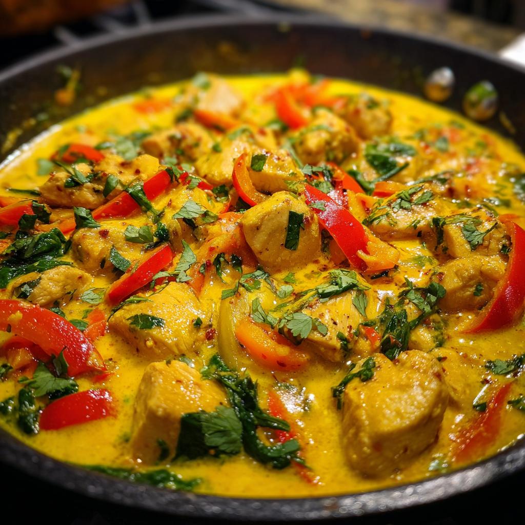 Hähnchen-Kokos-Curry - detail 1