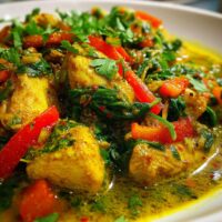 Hähnchen-Kokos-Curry