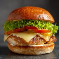 Hähnchenbrust Burger