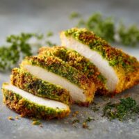 Hähnchenfilet mit Kräuterkruste