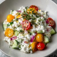 Hüttenkäse-Salat