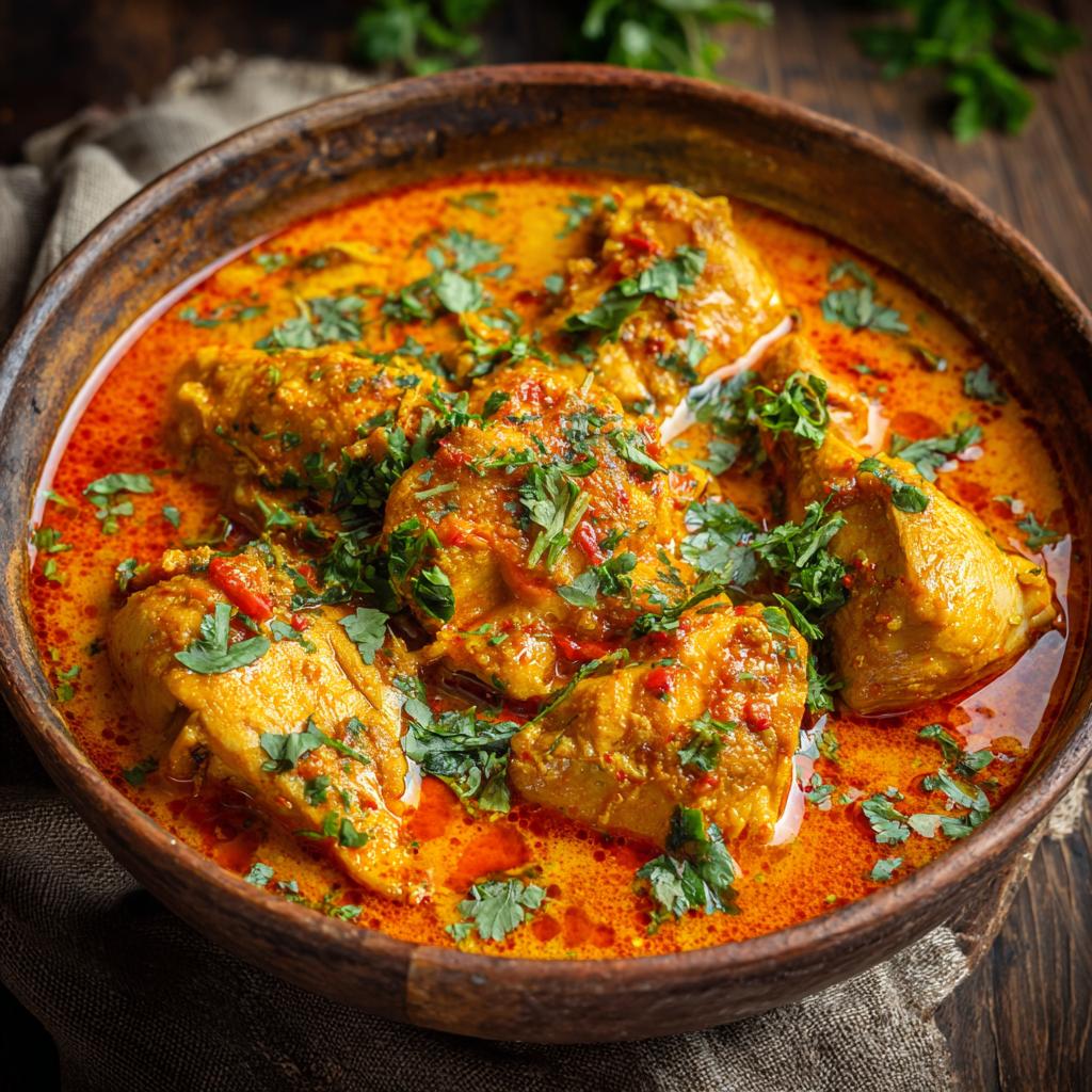 Indisches Hühnercurry - detail 1