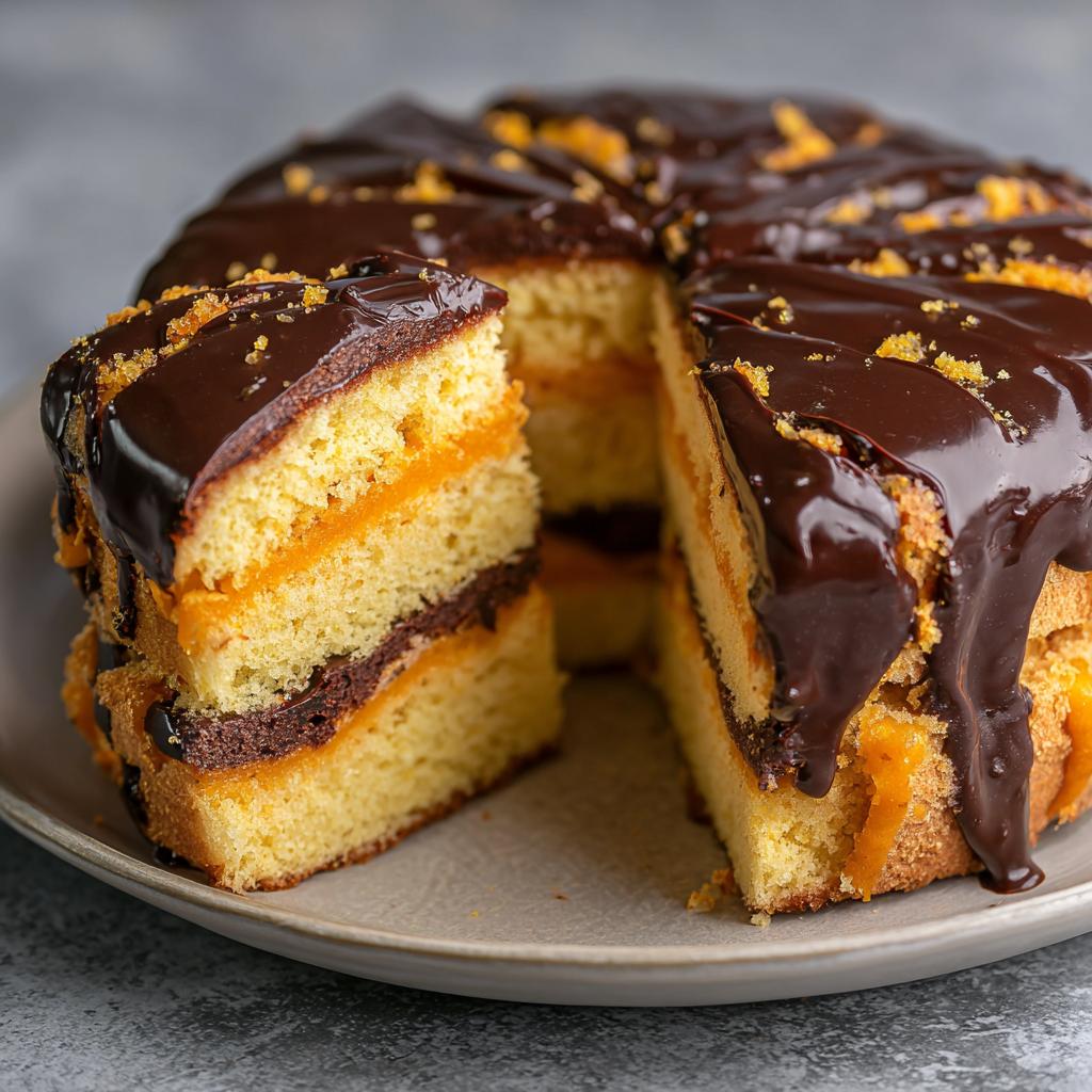 kuchen mit jaffa cake - detail 1