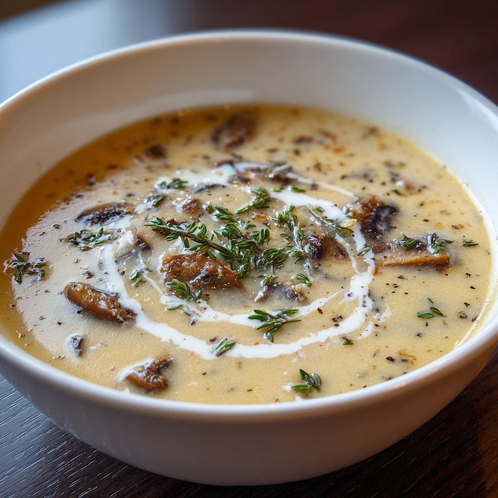 Kartoffel-Pilzsuppe
