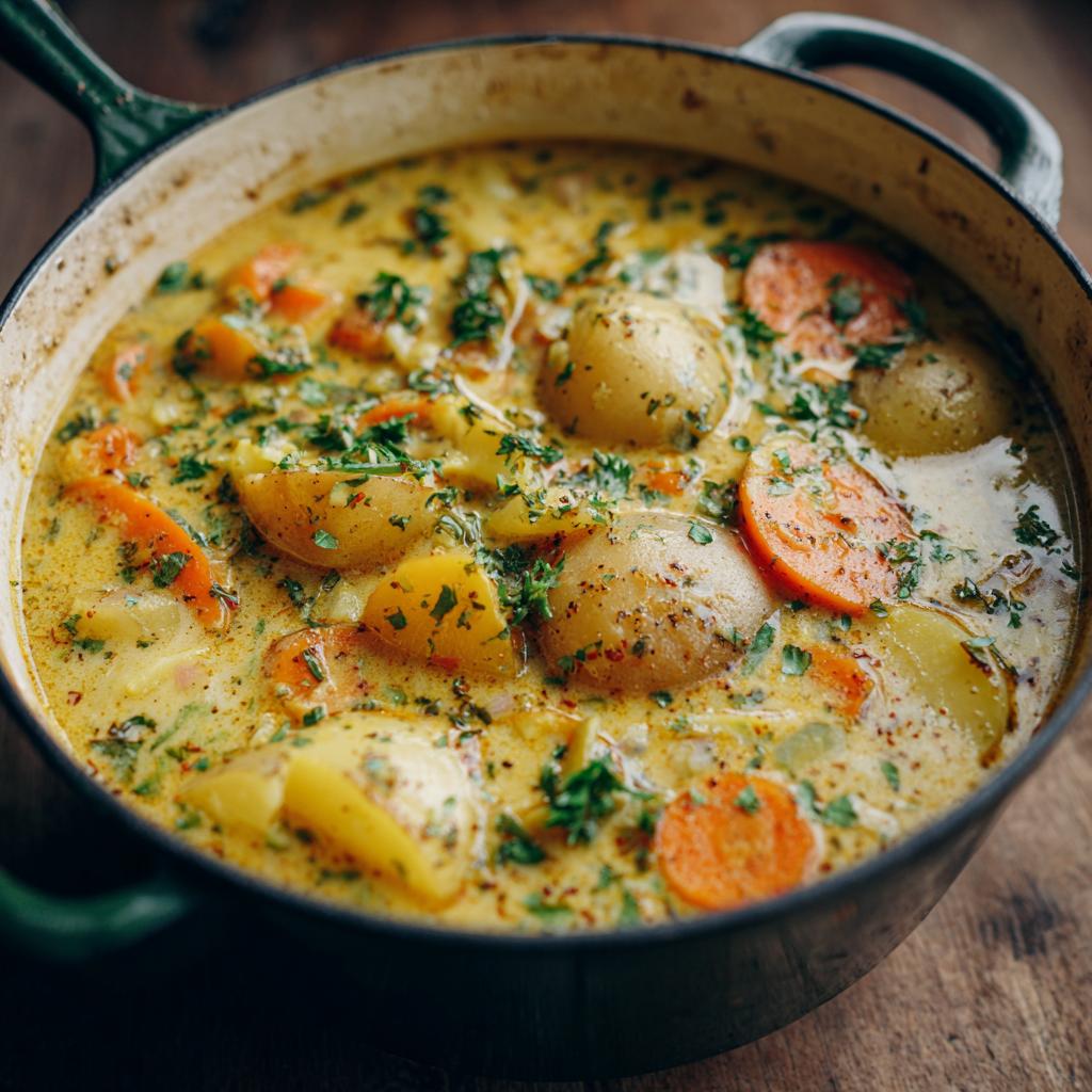 Kartoffelsuppe aus dem Dutch Oven - detail 1