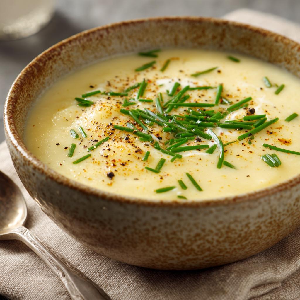 Kartoffelsuppe mit Schnittlauch - detail 1
