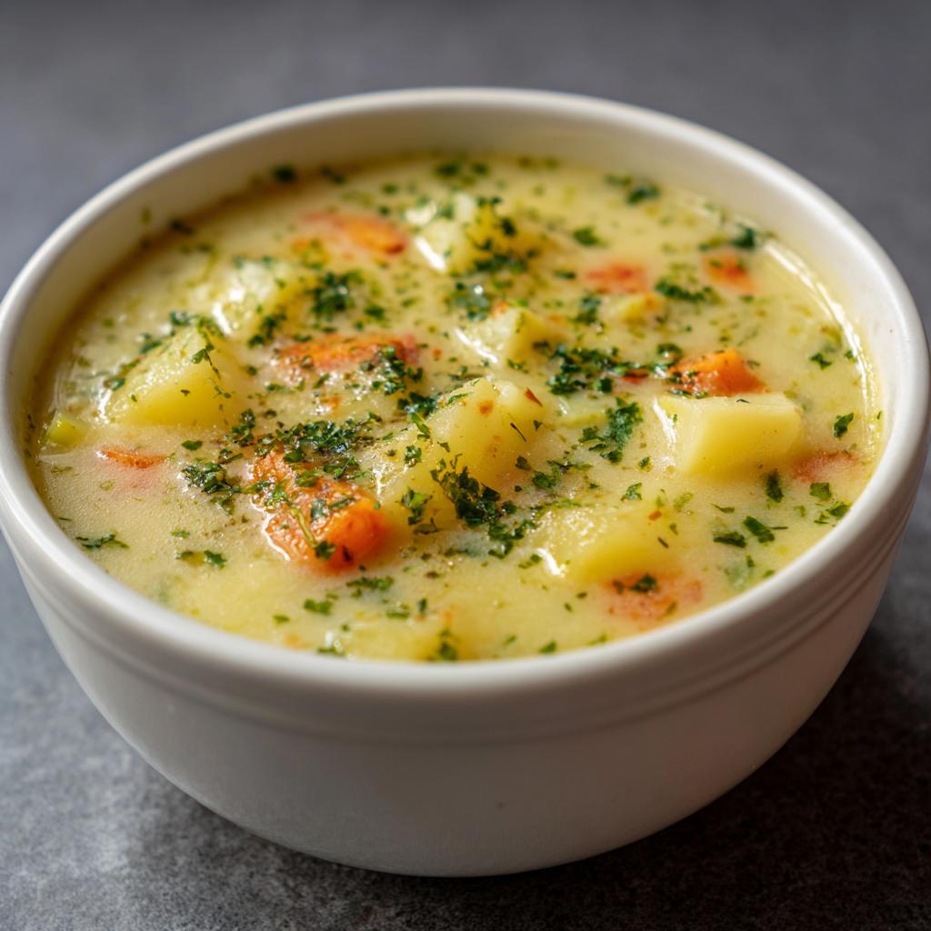 Kartoffelsuppe mit wenig Fett - detail 1