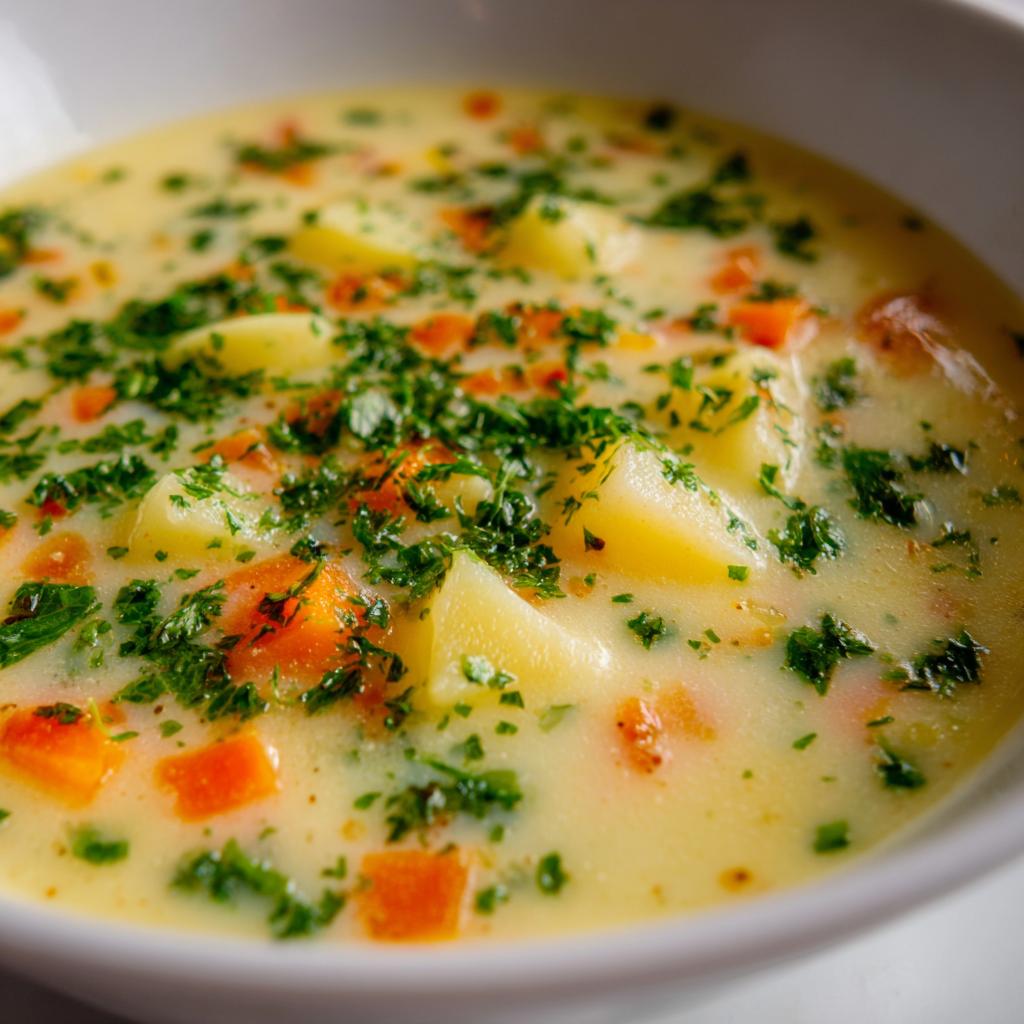 Klassische Kartoffelsuppe