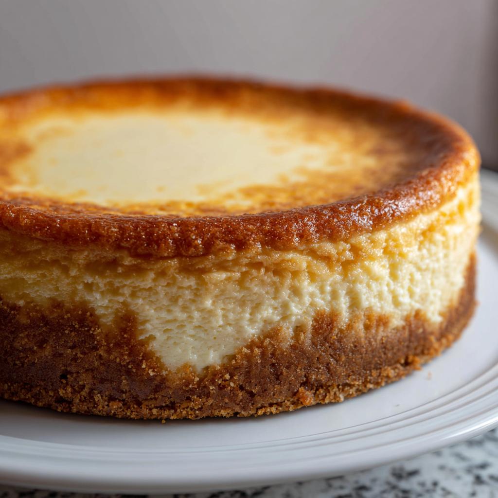 Käsekuchen, der nicht zusammenfällt