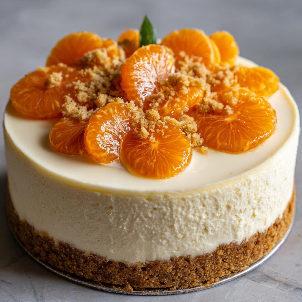 Käsekuchen mit Mandarinen - detail 1