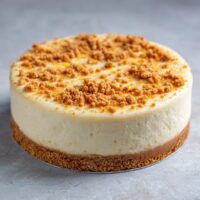 Käsekuchen mit Spekulatius