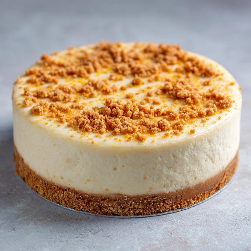 Käsekuchen mit Spekulatius