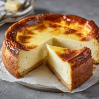Käsekuchen mit flüssigem Kern
