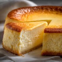 Käsekuchen ohne Boden