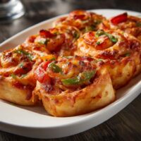 Lactosefreie Pizza-Röllchen