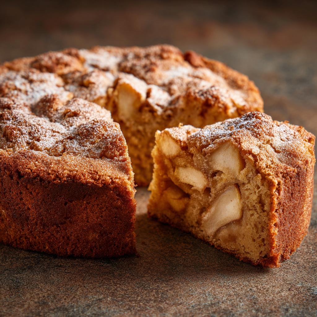 Lactosefreier Apfelkuchen