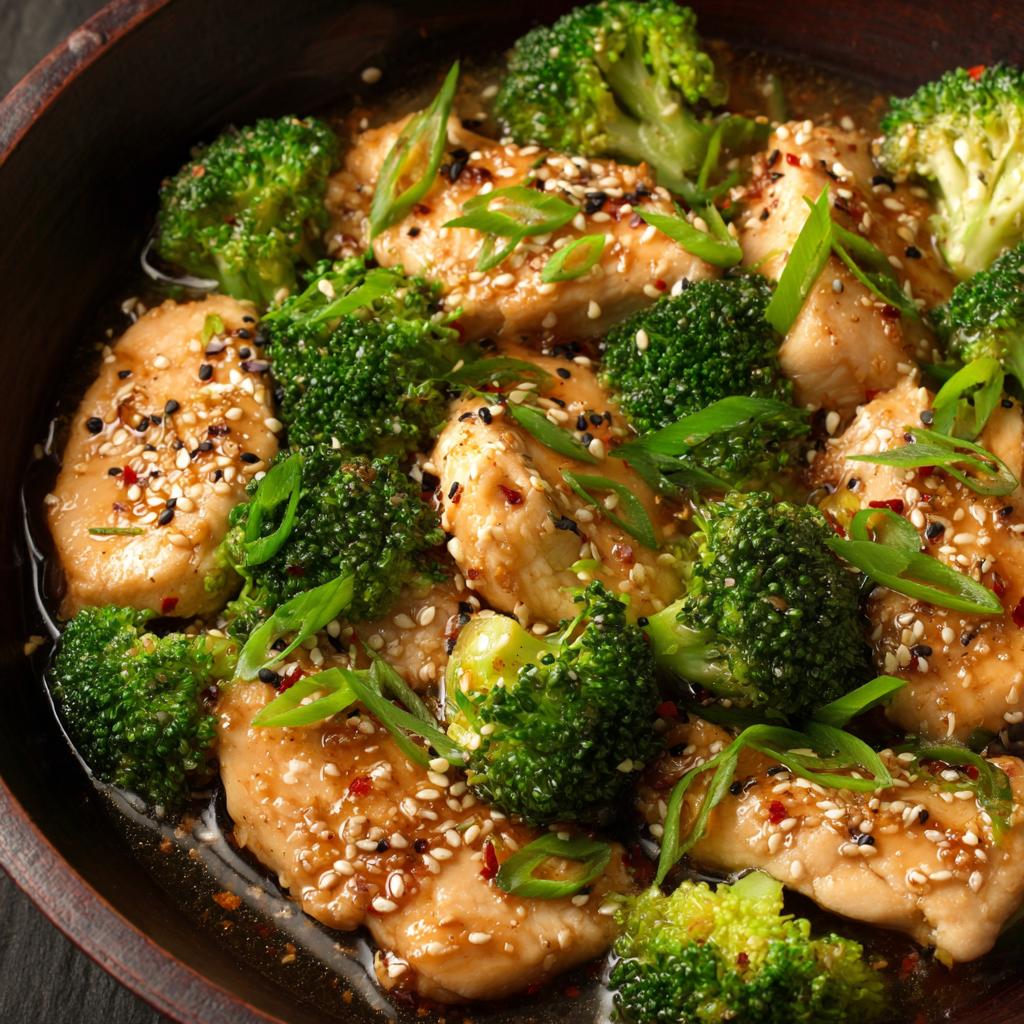 Leichtes Sesam Hähnchen - detail 1