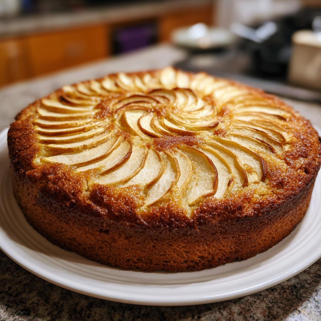 Low-Calorie Apfelkuchen