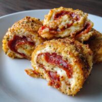 Low Carb Pizza Rolls