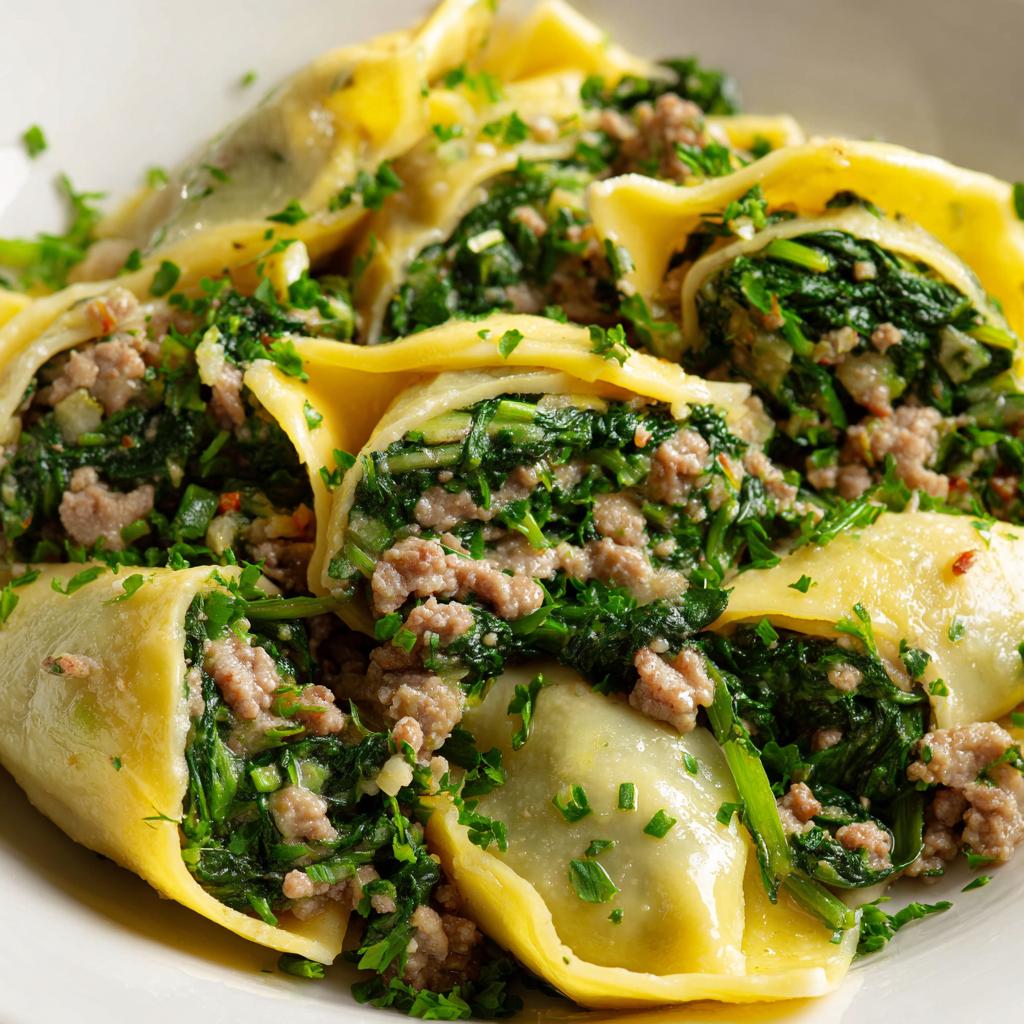 Maultaschen Füllung - detail 1